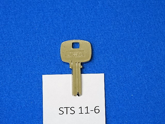 Chiave punzonata  STS11-6 EURO LOCKS