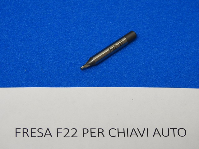 Fresa per chiavi auto F22